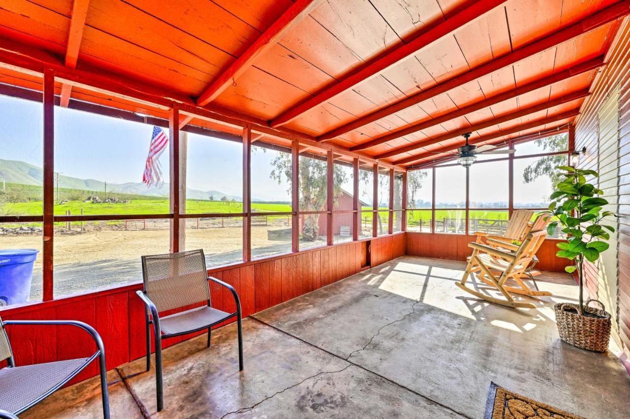 Peaceful Ranch Home With Sierra Nevada Views Woodlake Extérieur photo